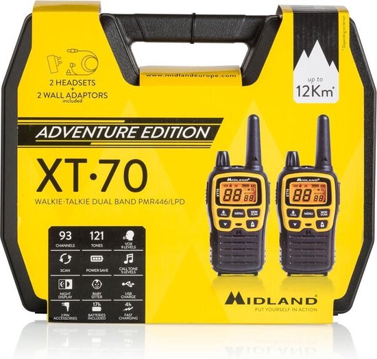 Midland XT 70 Adventure, Paar (kofferset)
