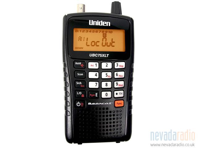 Uniden Bearcat UBC 75 XLT