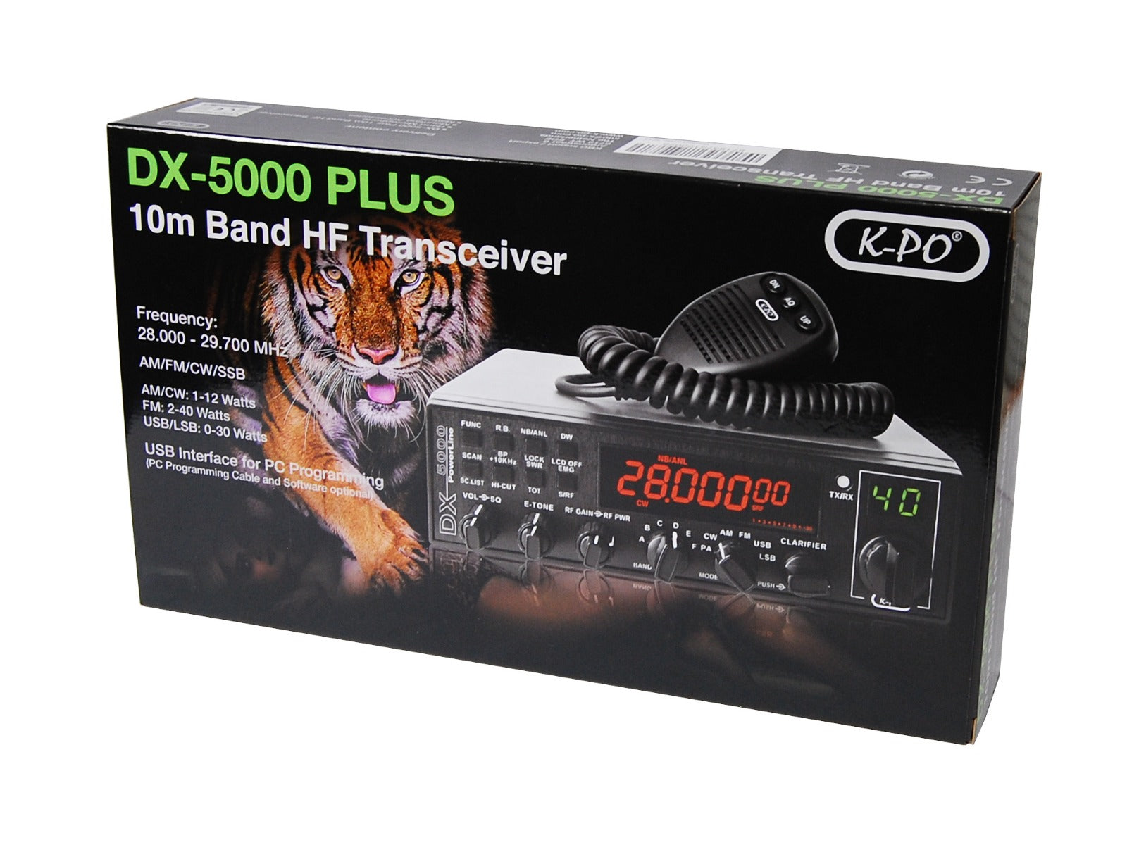 K-PO DX-5000 plus all mode transceiver