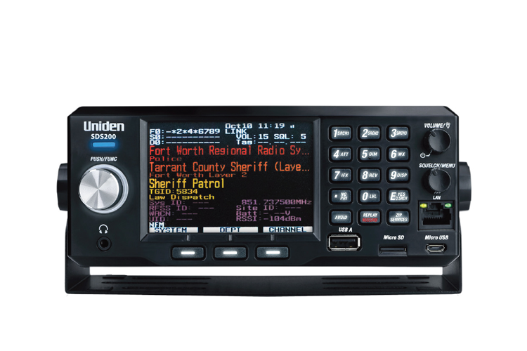 Uniden SDS 200 Europe