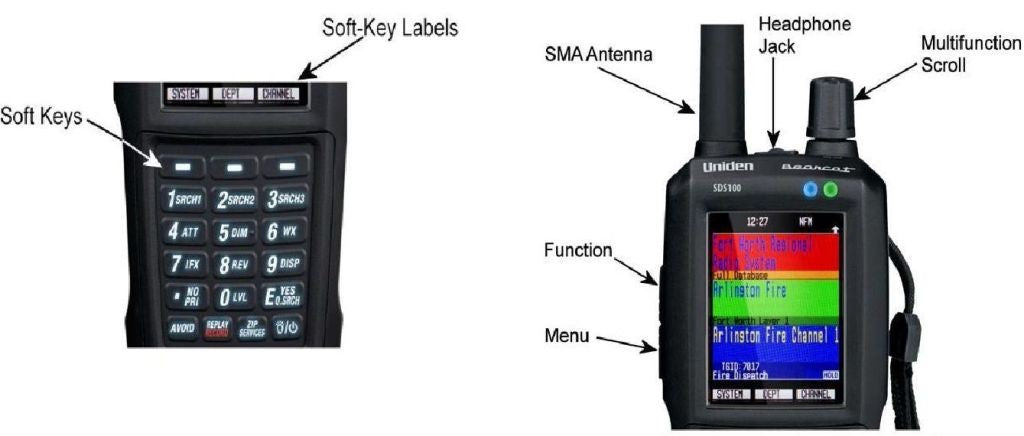 Uniden SDS 100E DMR NXDN