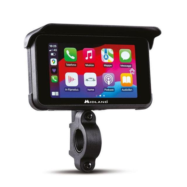 BIKEPLAY GUARDIAN-display met Dash Cam voor en achter