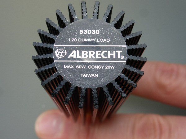 Albrecht DL20-60 dummyload 20 - 60 watt