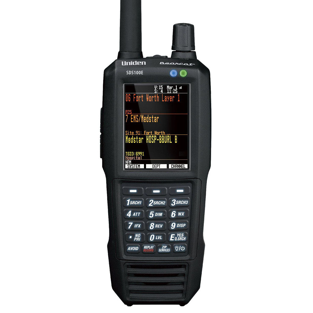 Uniden SDS 100 E DMR NXDN dPMR Provoice