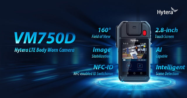 Hytera VM750D Bodycam
