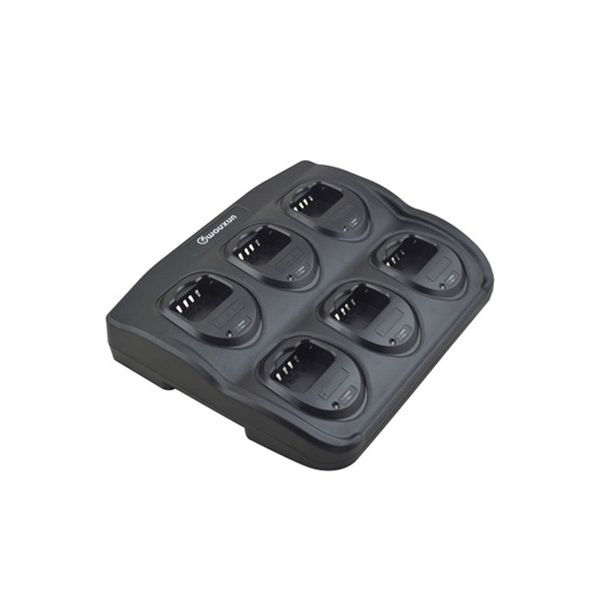 Wouxun CHO-013 6-voudige Multi Lader voor KG-D26 / KG-UV9D / KG-UV9K