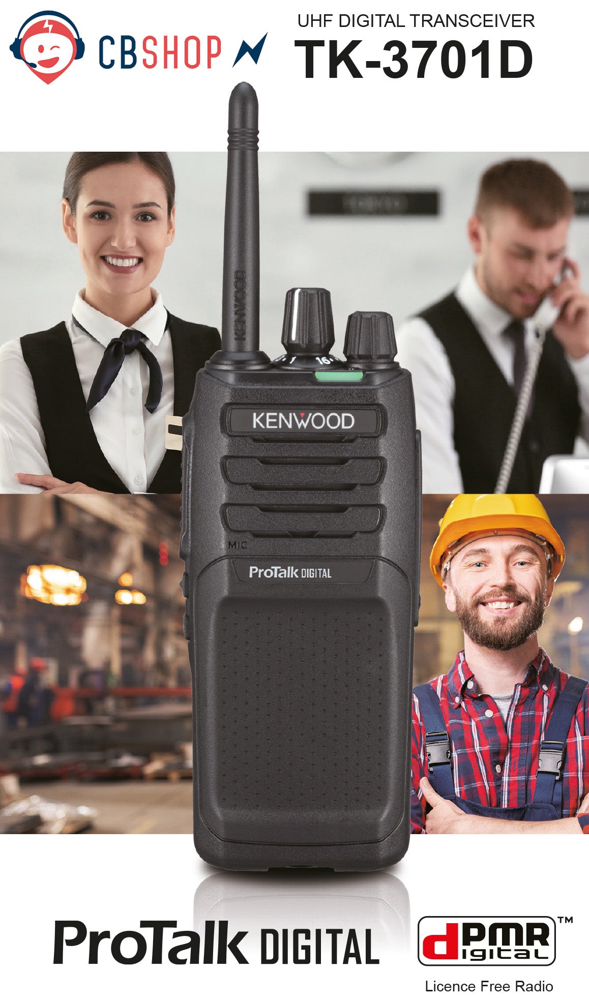 Kenwood TK 3701 D