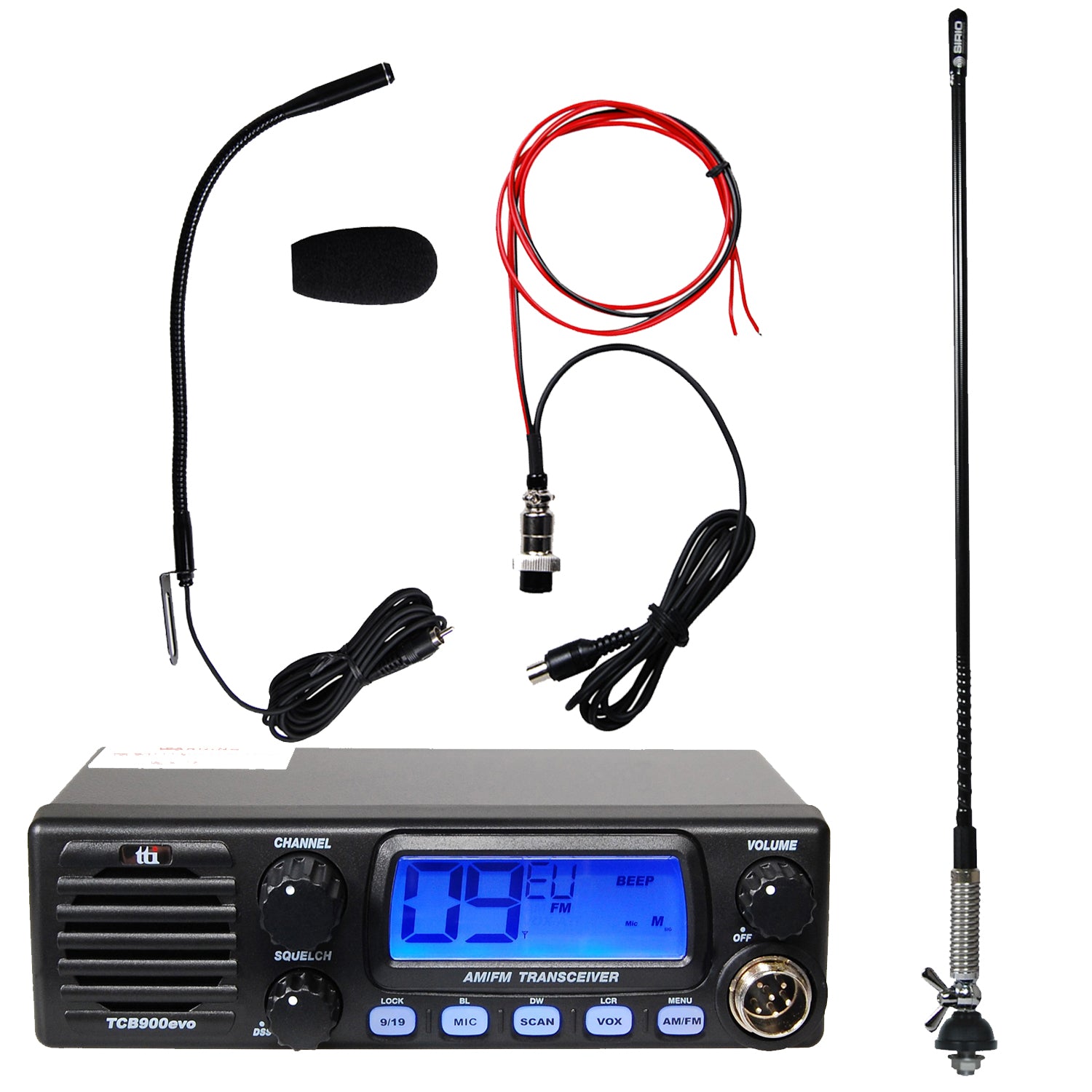 TTI - TCB-900evo handsfree-pakket