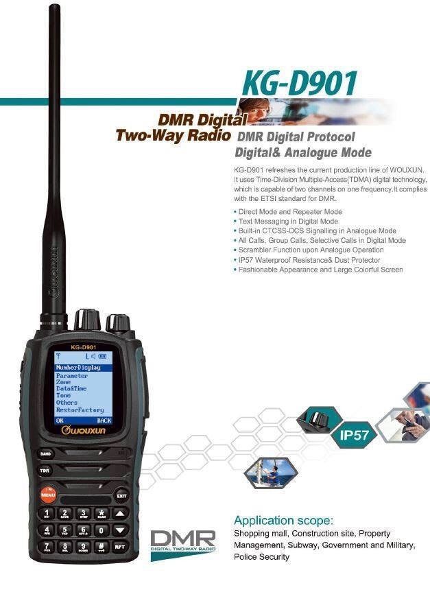 WOUXUN KG-D901 DMR UHF NEW VERSION