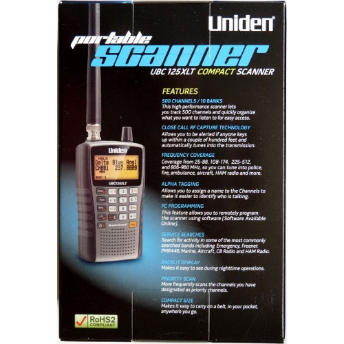 Uniden Bearcat UBC 125 XLT