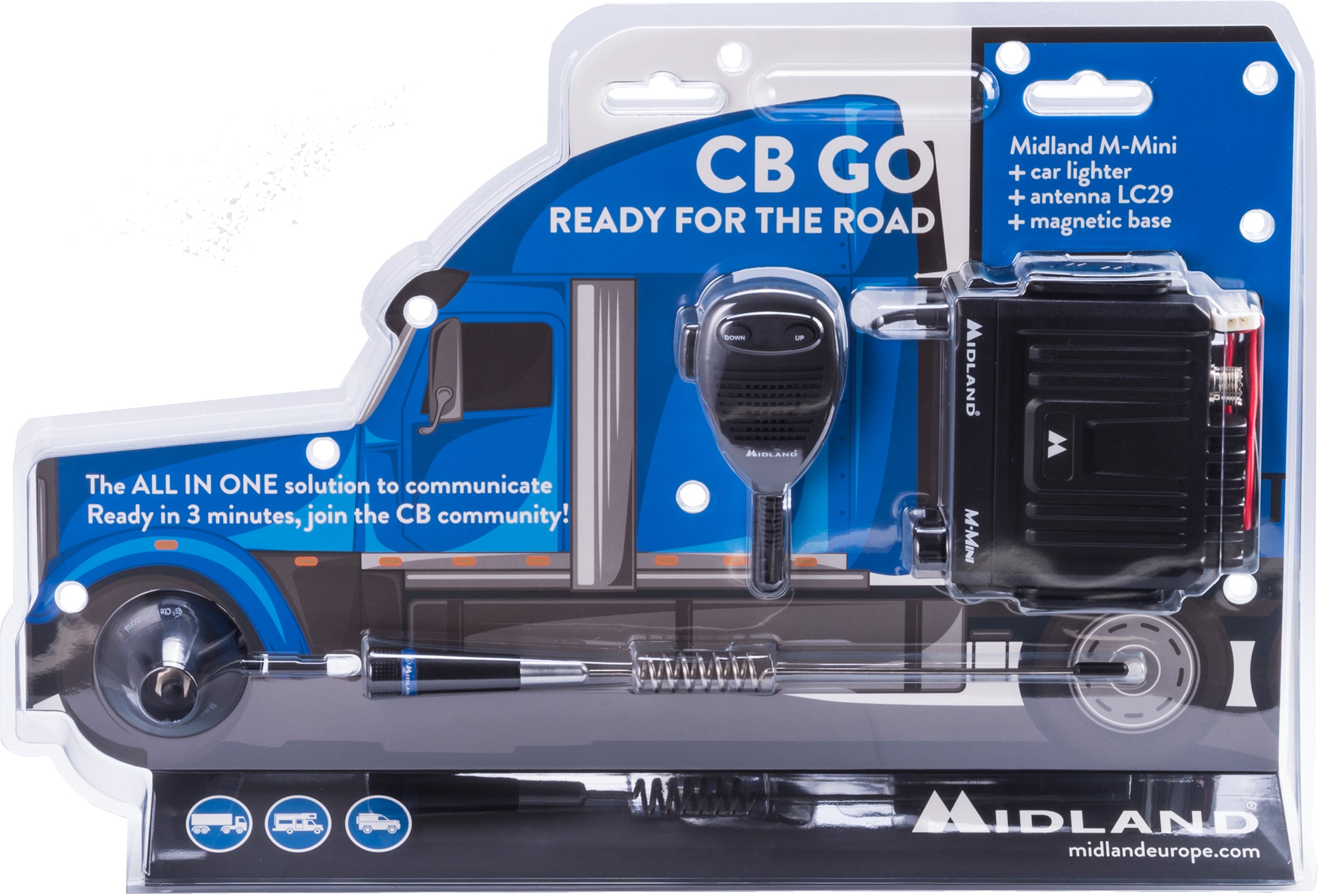 Midland CB Go set